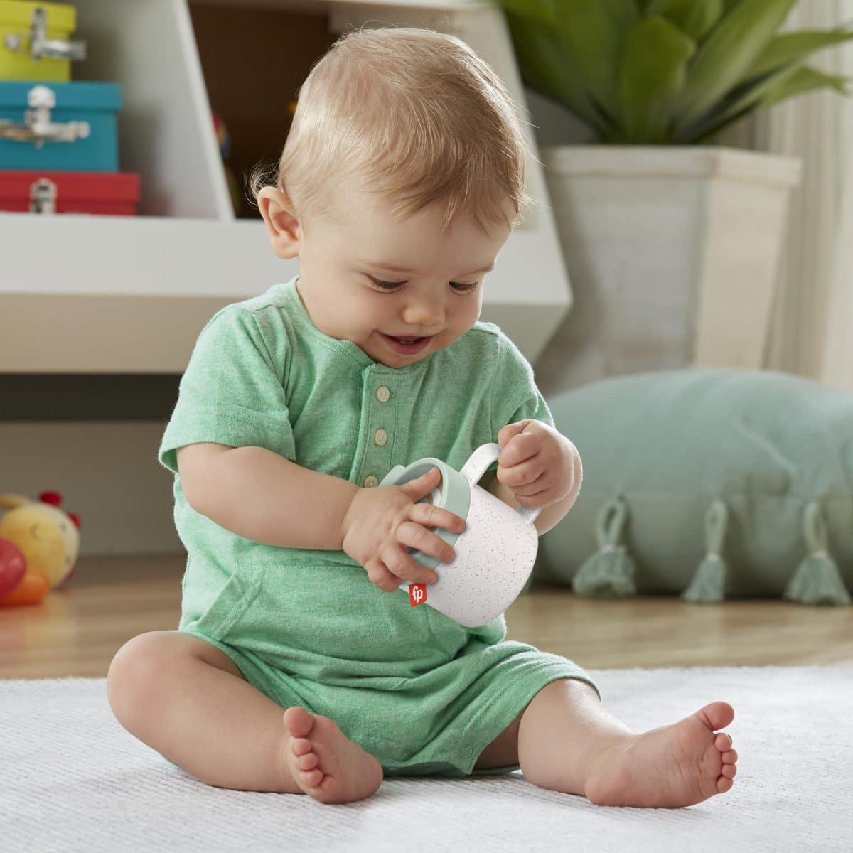 FISHER-PRICE RATTLE A-LATTE COFFE CUP TEETHER HGB86 - Image 4