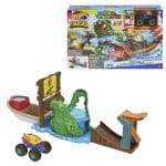 HOT WHEELS MONSTER TRUCKS COLOR SHIFTERS SWAMP CHOMP HGV14 - Image 2