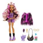 MONSTER HIGH CLAWDEEN WOLF DOLL WITH PET AND ACCESSORIES HHK52 - Image 2