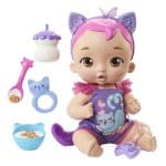 MY GARDEN BABY SNACK AND SNUGGLE KITTEN HHP28 - Image 2