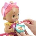 MY GARDEN BABY SNACK AND SNUGGLE KITTEN HHP29 - Image 4