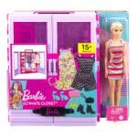 BARBIE ULTIMATE CLOSET DOLL AND PLAYSET HJL66