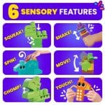 MEGA BLOKS SENSORY LINE DINOSAUR HKN43 - Image 5