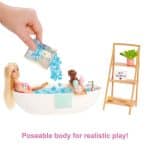 BARBIE WELLNESS - BATHTUB PLAYSET HKT92 - Image 3