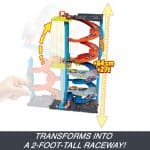 HOT WHEELS CITY TRANSFORMING RACE TOWER PLAYSET HKX43 - Image 7