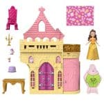 DISNEY PRINCESS SMALL DOLLS BELLE S CASTLE HLW94 - Image 2