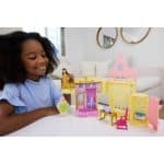 DISNEY PRINCESS SMALL DOLLS BELLE S CASTLE HLW94 - Image 7