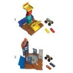 HOT WHEELS MONSTER TRUCKS ARENA WORLD MEDIUM SET HNB92