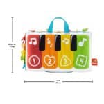 FISHER-PRICE SOFT MUSICAL PIANO HND54 - Image 7