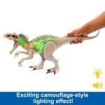 JURASSIC WORLD CAMOUFLAGE  N BATTLE INDOMINUS REX HNT63 - Image 4