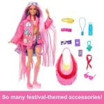 BARBIE TRAVEL DOLL WITH DESERT FASHION HPB15 - Image 2