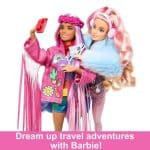 BARBIE TRAVEL DOLL WITH DESERT FASHION HPB15 - Image 5