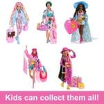 BARBIE TRAVEL DOLL WITH DESERT FASHION HPB15 - Image 6