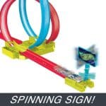HOT WHEELS - NEON SPEEDERS LOOPING RAYO LASER HPC05 - Image 4