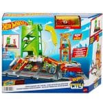 HOT WHEELS CITY SUPER RECHARGE FUEL STATION HTN79
