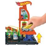 HOT WHEELS CITY SUPER RECHARGE FUEL STATION HTN79 - Image 3