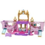 PRINCESS CARROT CASTLE TRANSFORMING PLAYSET WITH AURORA LITTLE DOLL HWX17 - Image 2