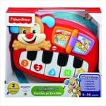 FISHER PRICE - LAUGH  LEARN LEARNING PIANO WITH DOG RED