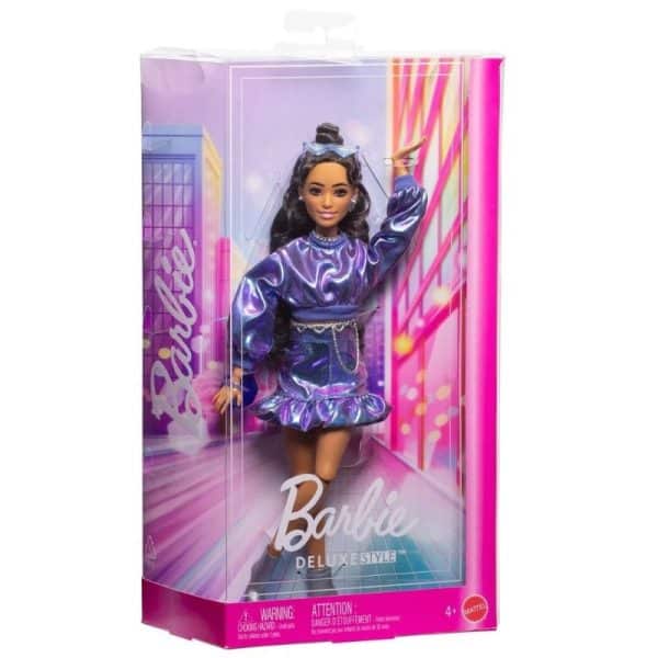 BARBIE DELUXE STYLE METALLICS - BLUE SET JFP42