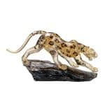 CRYSTAL PUZZLE LEOPARD BROWN 90269