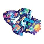 COSMIC SPACE MISSION SHINY SHAPED PUZZLE FO-5 - Image 2
