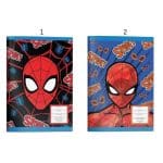 STICHED NOTEBOOK 2DESIGNS 17X25 SPIDERMAN 40SH 508414