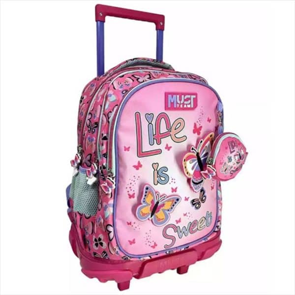 MUST TROLLEY BAG LIFE IS SWEET 34X20X44 3CASES 586258