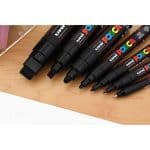 POSCA PAINT MARKER BLACK PC-7M-BLACK - Image 4