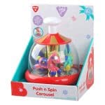 PLAYGO PUSH N SPIN CAROUSEL 1611