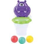 PLAYGO BATH GAME - HOOP AND DUNK HIPPO 1942 - Image 2