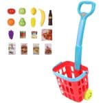 PLAYGO ROLLING SHOPPING BASKET 17PCS 3246 - Image 2