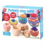 PLAYGO POTTERY CLAY REFILL 600GR 8509