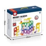 MAGNETIC TILES TRACK BALL 84PCS