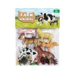 18PCS FARM ANIMALS WITH FENCE TREES