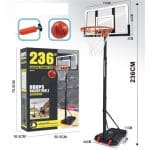 236CM TRASPARENT BASKETBALL SET - Image 2