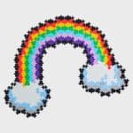 PLUS-PLUS PUZZLE BY NUMBER - RAINBOW 500PIECES PLS3913 - Image 2