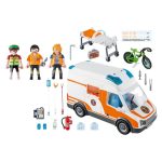 PLAYMOBIL 70049 CITY LIFE - Ambulance with Flashing Lights - Image 2