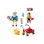 PLAYMOBIL 70194 CITY LIFE - Grandmother with Child - Image 2