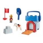 PLAYMOBIL 70340 1.2.3 - Knight s Castle Sand Bucket - Image 2