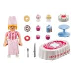 PLAYMOBIL 70381 SPECIAL PLUS - Baker with Dessert Table - Image 3