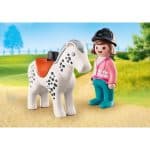 PLAYMOBIL 70404 1.2.3 - RIDER WITH HORSE - Image 2