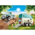 PLAYMOBIL 70511 COUNTRY - Car with Pony Trailer - Image 2