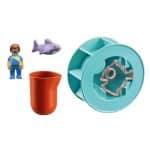 PLAYMOBILL 70636 1.2.3 - Water wheel with baby shark - Image 2