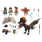 PLAYMOBIL 70904 NOVELMORE - Novelmore Dragon Attack - Image 3