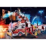 PLAYMOBIL 70935 CITY ACTION - Rescue Vehicles: Fire Engine with Tower Ladder - Image 2