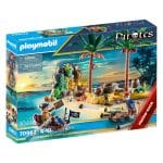 PLAYMOBIL 70962 PIRATE - Pirate Treasure Island with Rowboat