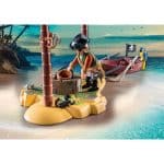 PLAYMOBIL 70962 PIRATE - Pirate Treasure Island with Rowboat - Image 4