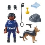 PLAYMOBIL 71162 ACTION HEROES - POLICEMAN WITH DOG - Image 2