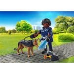 PLAYMOBIL 71162 ACTION HEROES - POLICEMAN WITH DOG - Image 3