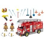 PLAYMOBIL 71233 CITY ACTION - Fire Truck with Flashing Lights - Image 2
